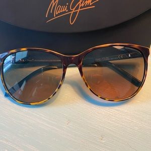 Maui Jim Ocean Polarized Cat Eye Sunglasses